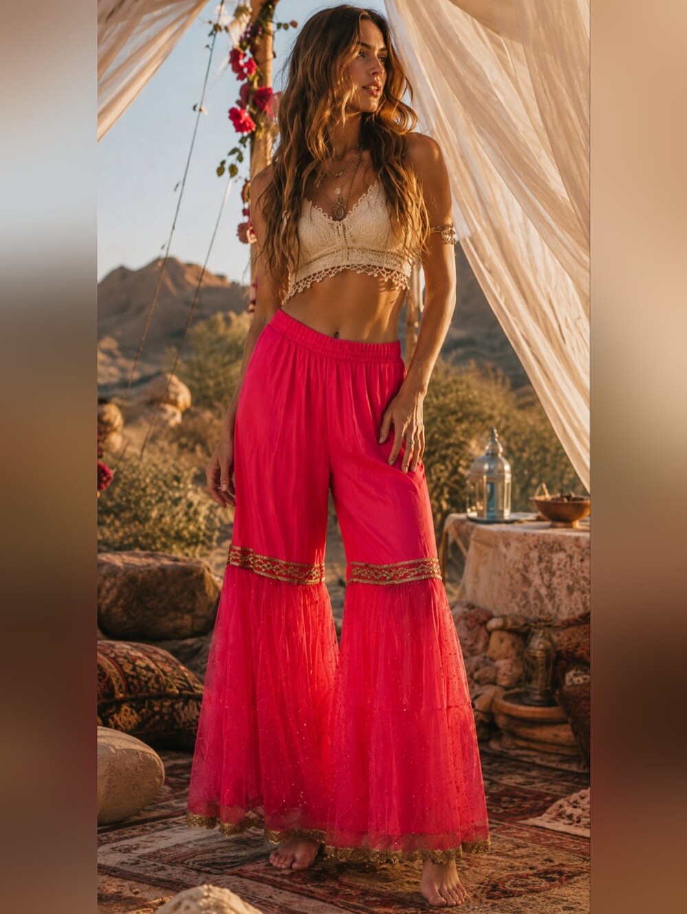 Festival Glam Sharara Gharara Palazzo Pants